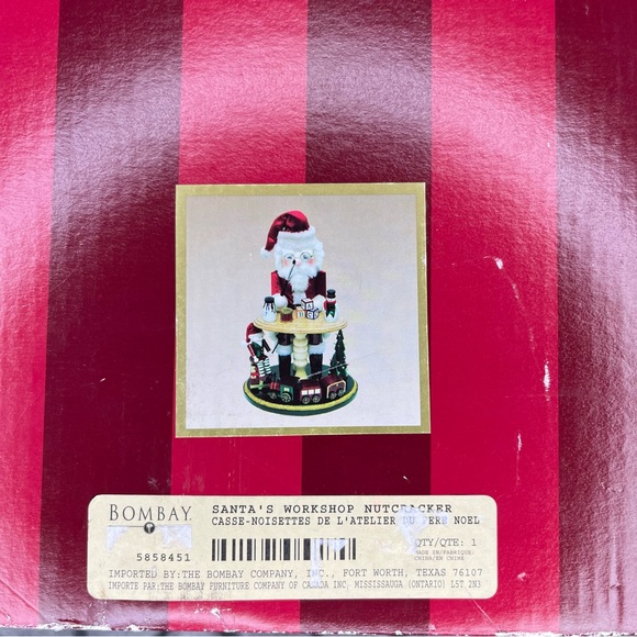 Vintage Bombay 14” Santa’s Workshop Nutcracker C1 - Picture 10 of 11